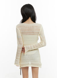 knitted-hollow-out-mini-dress-cm427