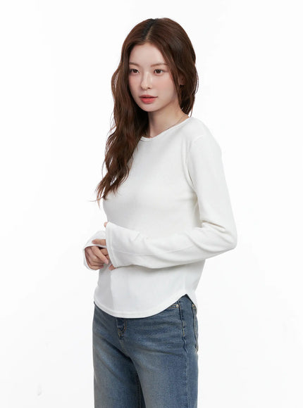 Crew Neck Long Sleeve Top CG520