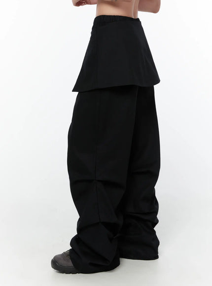 button-detail-skirt-pants-cy514