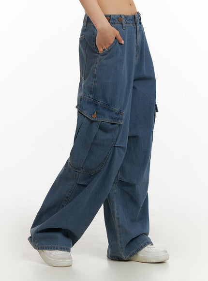 cargo-buttoned-jeans-iy410