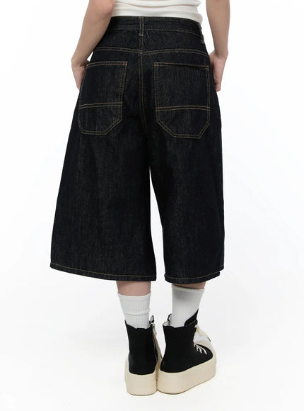 Ayleen High-Waist Wide Leg Jorts CA521