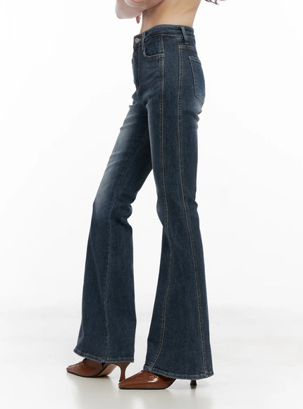 Giana High Waist Flare Jeans CG519
