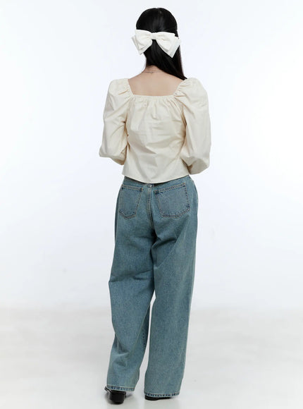 puff-sleeve-shirred-blouse-cg512