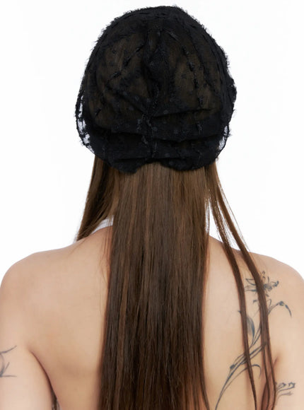 sheer-polka-dot-ribbon-beanie-cl514