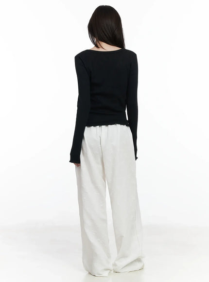 ribbed-button-v-neck-long-sleeve-top-if525