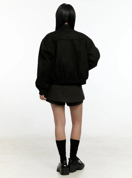 chic-suede-pocket-collar-puffer-jacket-cn505