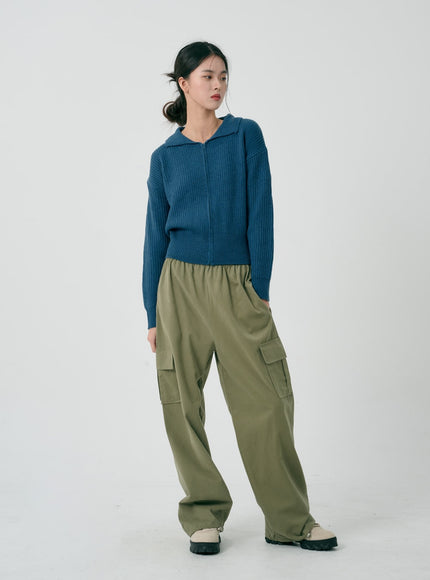 Cargo Wide Pants ID08