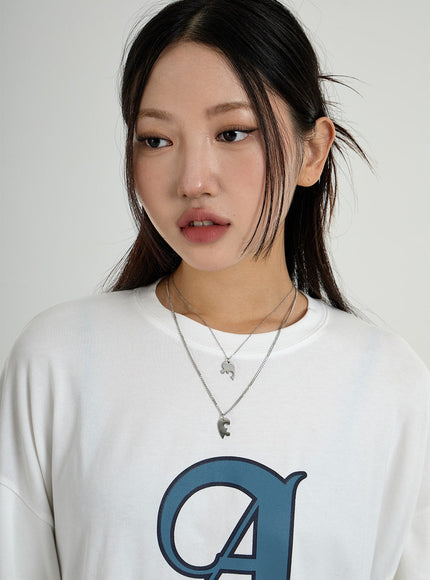 Puzzle Heart Necklace CO26