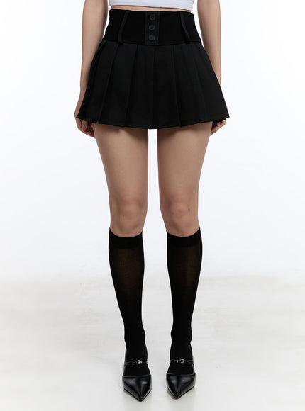 pleated-buttoned-mini-skirt-iu503