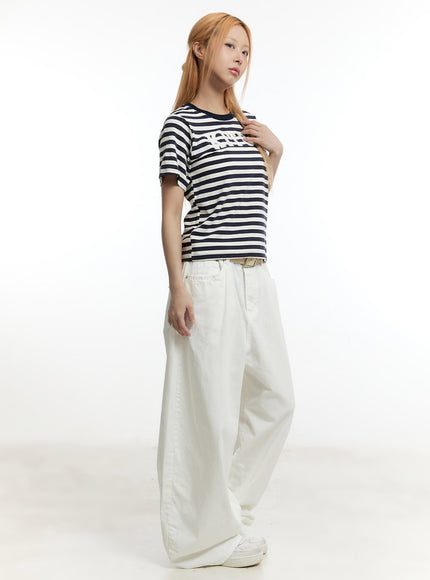 striped-patch-cotton-t-shirt-cy505