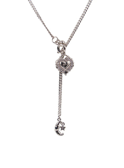 Two-way Heart Charm Necklace CM505