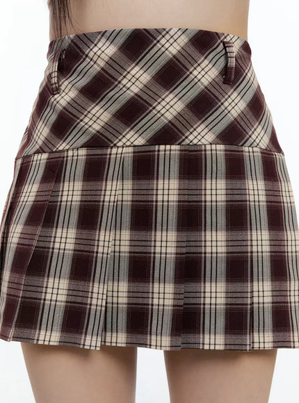 high-waisted-plaid-pleated-mini-skirt-io527
