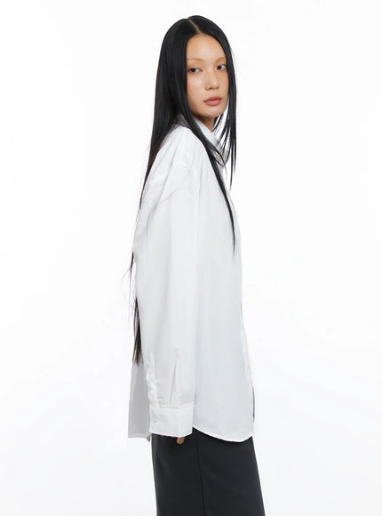 Relaxed-Fit Button Down Shirt CO517