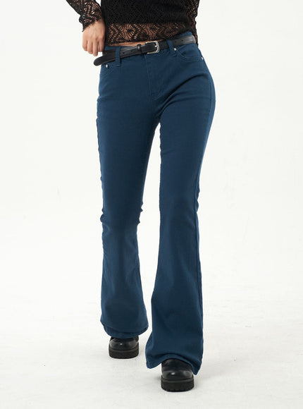Bootcut Cotton Pants CA325