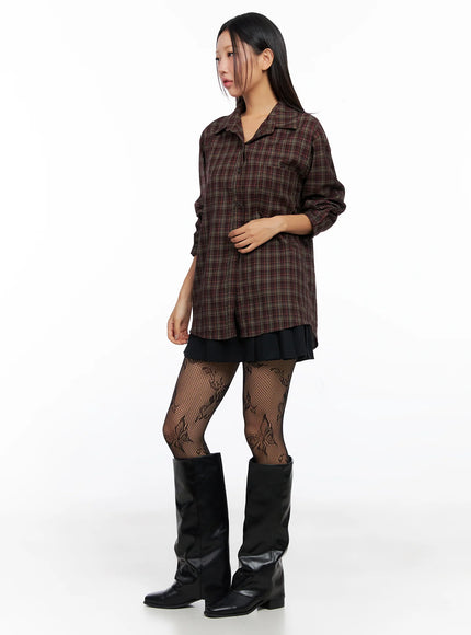 oversized-plaid-long-sleeve-shirt-co515