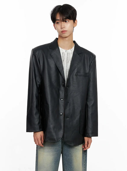 mens-faux-leather-blazer-jacket-io516