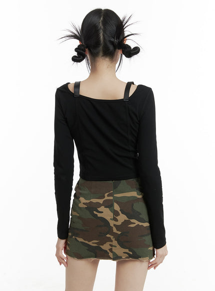 solid-buckle-cropped-long-sleeve-om426