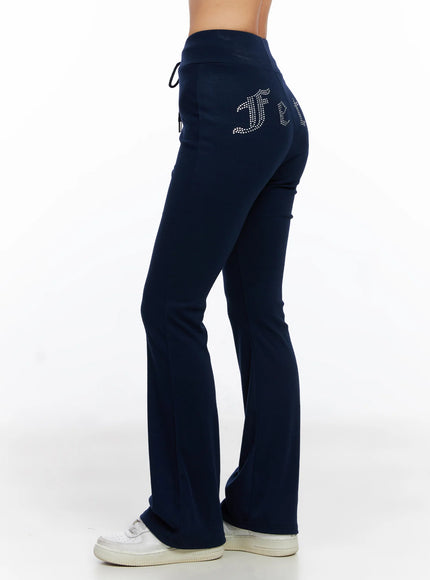 Graphic Bootcut Sweatpants CO515