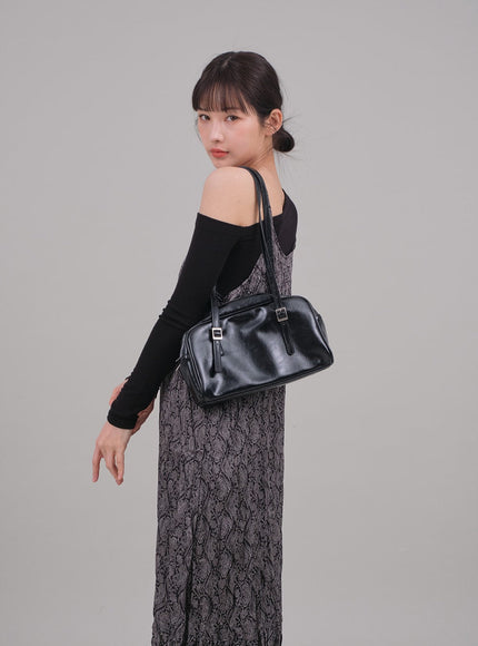 One Shoulder Crop Top C2701