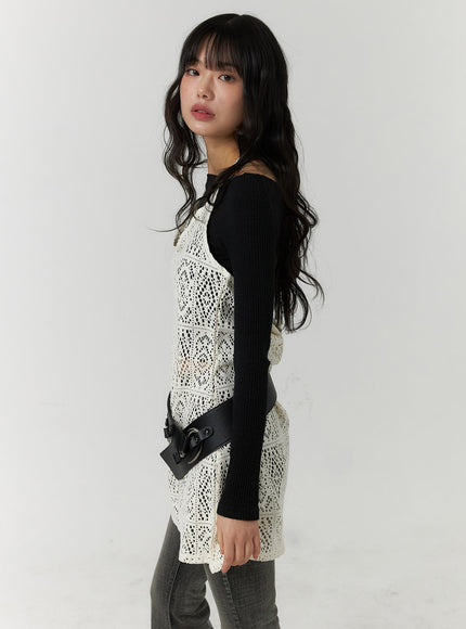 lace-halter-mini-dress-cf407