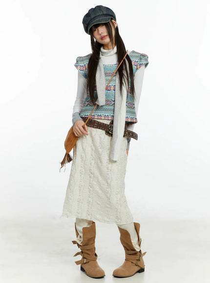 two-tone-knit-scarf-cf510