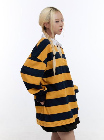 oversized-button-collared-stripe-shirt-co422