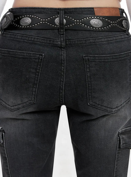 Vintage Studded Belt IN514