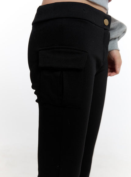 slim-fit-low-waist-cargo-pocketed-pants-cn425