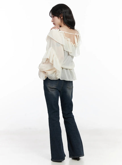 ruffle-long-sleeve-blouse-cj527