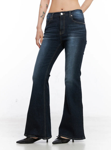 adele-lettering-flare-jeans-co507