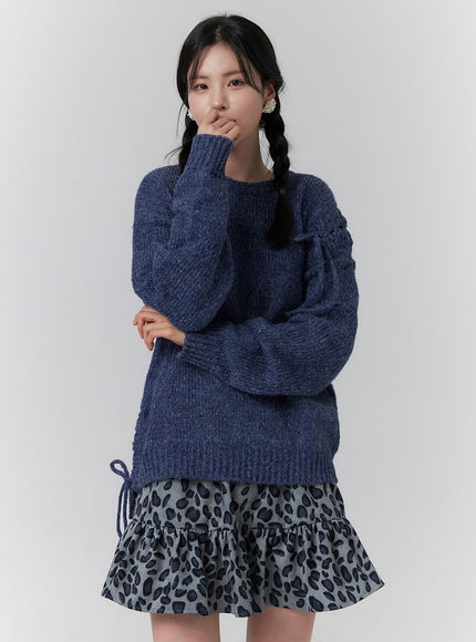 knit-round-neck-long-sleeve-sweater-oj417