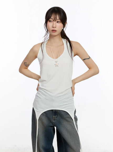 halter-layered-sleeveless-top-ca506