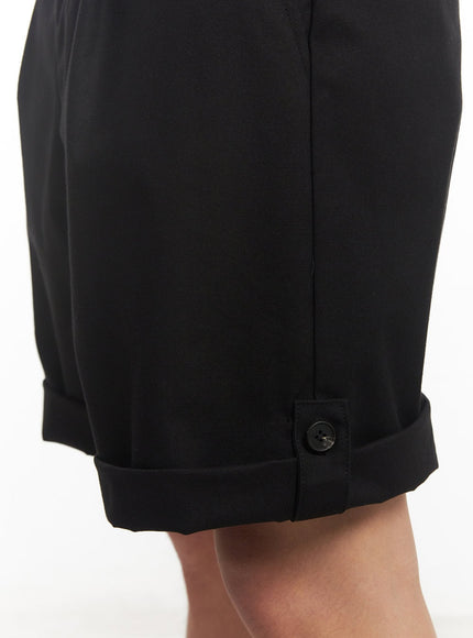 mens-roll-up-cotton-shorts-black-ia518