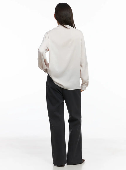 Fleeced Flared Bootcut Pants CJ506