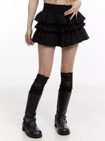 tiered-mini-skirt-ij516