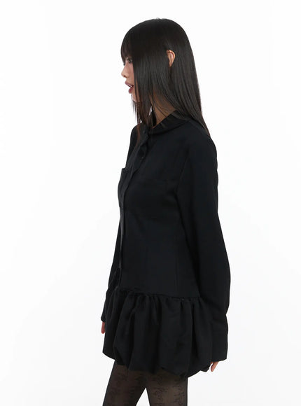 collared-balloon-mini-dress-cd518