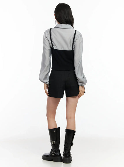 button-detail-cotton-shorts-im524