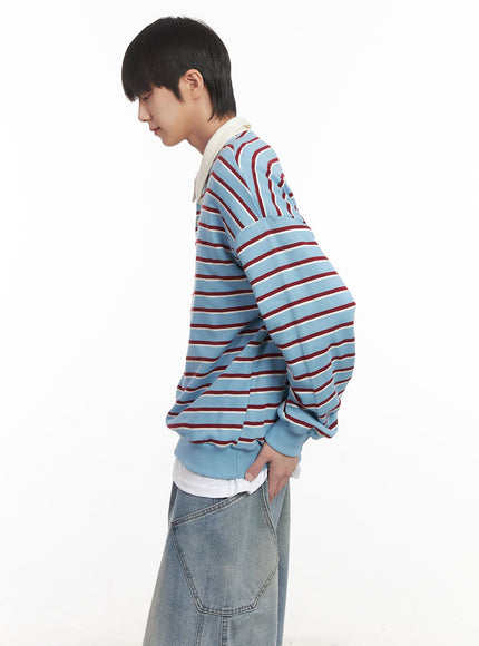 mens-stripe-collared-sweatshirt-light-blue-im518