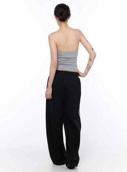 ruched-polka-dot-strapless-top-ca527