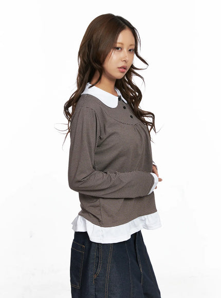 striped-collared-button-long-sleeve-top-co510