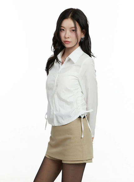 elegant-cropped-string-long-sleeve-shirt-f502