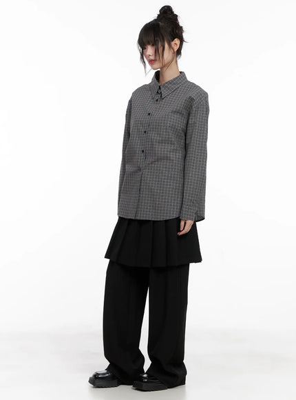 pleated-wrap-skirt-pants-cg515