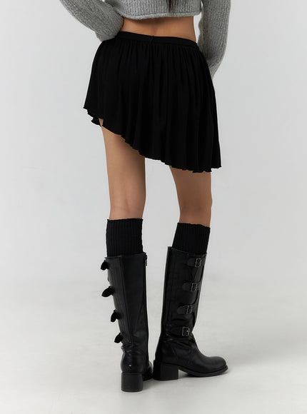 asymmetrical-frill-mini-skirt-cf405