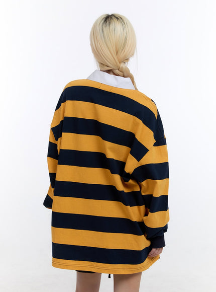 oversized-button-collared-stripe-shirt-co422