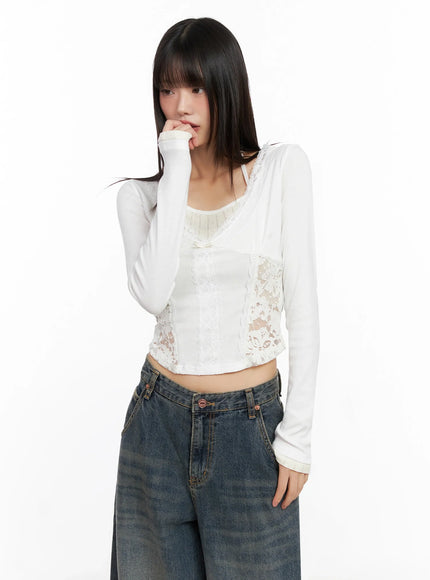 lace-halter-long-sleeve-top-in503