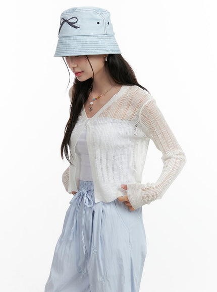 lace-mesh-cardigan-ol416