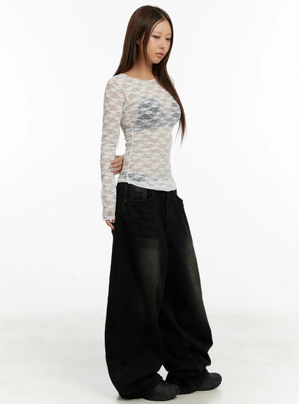 lace-sheer-long-sleeve-top-cd512