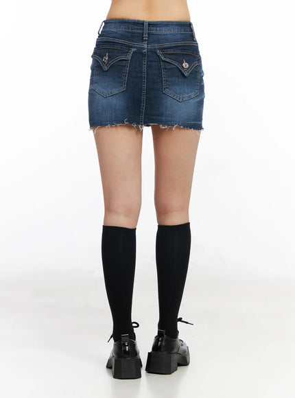 classic-frayed-hem-denim-mini-skirt-cm516