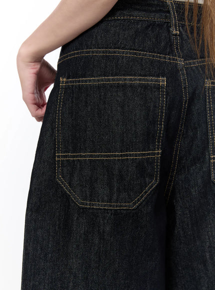 Ayleen High-Waist Wide Leg Jorts CA521