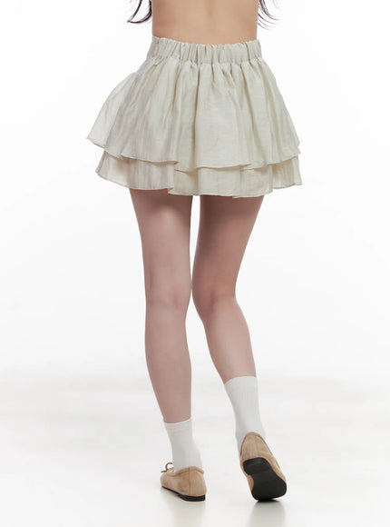 tiered-frill-mini-skirt-cl515